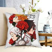 Funda de almohada con estampado de Neverland-Hope para el hogar, suave, de Emma Ray, Freddy, Anime, Manga, Shonen, saltar a los monstruos 2024 - compra barato