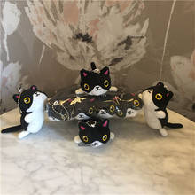 40PCS/LOT Cute 7CM CAT Plush Toy ; NEW Stuffed Plush Cat DOLL , Wedding Bouquet Key Chain Gift Toys 2024 - buy cheap