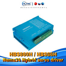 2022 promotion Hybrid servo driver HBS860H / HBS86H AC 20-70V DC 30-100V  For Nema34 close loop servo motor 2024 - buy cheap