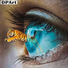 Diamond Painting Full Square/Round Drill Eye Tiger Bird 5D Daimond Embroidery Cross Stitch Kit Mosaic Rhinestone Picture A106 2024 - buy cheap