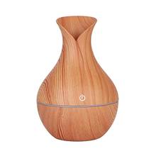 Wood Grain Diffuser 130ML Air Humidifier Essential Oil Diffuser Humidificador Mist Maker LED Aroma Diffusor Aromatherapy 2024 - buy cheap