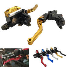 2020 Motorcycle Clutch Brake Master Cylinder Reservoir Levers Kit For Kawasaki kx 85 125 250 250f 450f KLX125 KLX250 KDX125 2024 - buy cheap