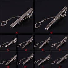 1pc Men  Necktie Tie Clip Stainless Steel Plain Clasp Bars Pins Clips Jewelry 2024 - buy cheap