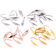 (Never Fade) 20*10mm 20pcs/Lot 316 Stainless Steel High Quality Earring Hooks Wire Settings Base Settings Whole Sale 2024 - buy cheap