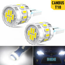 Bombillas LED Canbus W5W T10 para BMW, Audi, Mercedes, lectura Interior, luces de estacionamiento, blanco, azul, rojo, ámbar, sin Error, un paquete 2024 - compra barato
