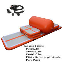 Free Shipping Set Airtrack Portable Home Air Fitness Gymnastics Practice Jumping Inflatable Air Track Training For Sale 2024 - buy cheap