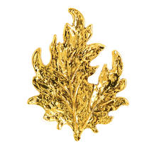 CINDY XIANG Gold Silver Color Large Leaf Brooches For Women Metal Brooch Party Bouquet Pins Coat Dress Jewelry Birthday Gifts 2024 - buy cheap