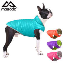 Хлопковая одежда для собак Mosodo, зимнее теплое пальто, куртка для щенка, жилет, водонепроницаемый костюм, одежда для маленьких, средних и больших собак, аксессуары 2024 - купить недорого