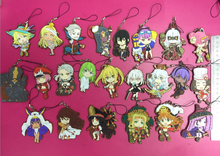 23pcs/lot Fate stay night/Fate/Grand Order Random Send Japanese anime figure rubber mobile phone charms/key chain/keyring 2024 - buy cheap