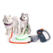 ABS Automatic Retractable Traction Rope With Two-headed Creative Dog Leash Dog Chain Pet Supplies dog accessories 2024 - buy cheap