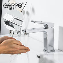 GAPPO Modern Basin Faucet Sink Faucet Bathroom Mixer Basin Taps Deck Mounted Hot Cold Water Mixer Tap Waterfall 2024 - buy cheap