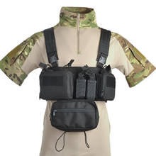 Colete tático masculino de nylon, equipamento para caça, colete com caixa de pentes, suporte abdominal para homens 2024 - compre barato