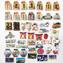 3d Resin Fridge Magnet Japan, Tokyo, Osaka, Kyoto, Hokkaido Tourist Souvenirs Magnet Fridge Kitchen Accessories Decoration Home 2024 - buy cheap