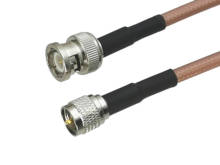 1 unidad RG142 Mini UHF enchufe macho a BNC conector macho RF Coaxial Jumper Pigtail Cable para antena de Radio 6 pulgadas ~ 10M 2024 - compra barato