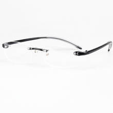 Armações de óculos óculos transparentes tr90 sem aro flexível rx able 2024 - compre barato