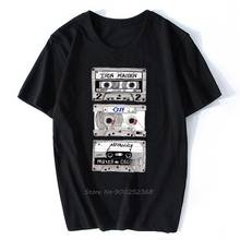 Camiseta masculina moderna, camiseta k7 de metal mix, camiseta para jovens, com estampa clássica 3d, de algodão, estilo harajuku streetwear 2024 - compre barato
