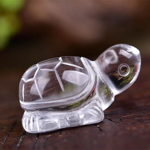 1PC Natural Crystal clear Quartz Tortoise Amethyst Animals Healing Stone Home Decor Fish Tank Crafts Small Decoration 2024 - buy cheap