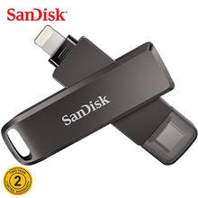 Sandisk ixpand iphone Flash Drive Luxe128GB 64GB 256GB Pendrive Mini ixpand Dual OTG USB Flash Drive OTG iphone USB Lightening 2024 - buy cheap