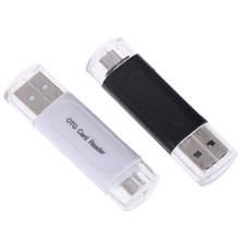 Adaptador de lector de tarjetas de memoria multifuncional OTG USB 2,0 para móvil TF t-flash para PC, ordenador portátil 2024 - compra barato