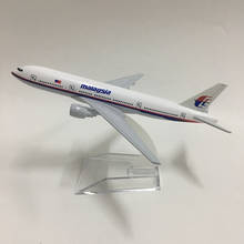 JASON TUTU 16cm Malaysia Airlines Boeing 777 Plane Model Airplane Model Aircraft Model 1:400 Diecast Metal planes toy 2024 - buy cheap