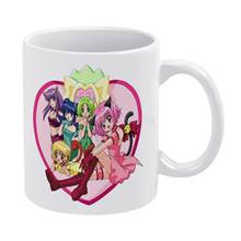 Tokyo Mew-taza blanca de cerámica para café, té y leche, tazas divertidas de Anime, Anime, chica, Kawaii, gato, Neko, 11oz 2024 - compra barato