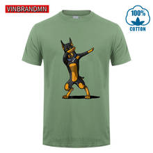 Camiseta estilosa de doberman 2024 - compre barato