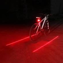 Велосипедный светильник чудесный хвост светильник s светодиодный лазерный Безопасность Предупреждение водонепроницаемые велосипедные огни светильник s крутой задний фонарь для велосипеда Аксессуары для велосипеда светильник 2024 - купить недорого