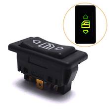 20A Electric Power Window Switch Button for All Autos with Green LED Light Car Button Switch 12V/24V Car Interior Accessories 2024 - buy cheap