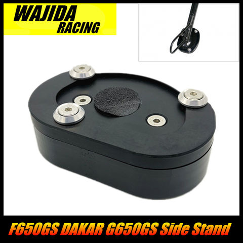 Buy FOR BMW F650GS DAKAR G650GS Motorcycle Accessories CNC Aluminium Side Stand Foot Stand F G 650 GS in the online WAJIDA-RACING Store at a price of 25.49 with delivery: