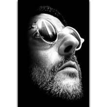 Gx222 leon o filme clássico profissional jean reno ator pintura poster imprime imagem da parede lona para casa decoração do quarto 2024 - compre barato