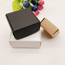 10pcs Black/White/Kraft Paper Boxes Packaging Jewelry Box For Necklace Packaging Jewelry Display Storage Small Paper Gift Boxes 2024 - buy cheap