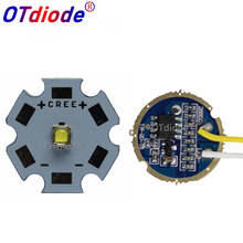 Conjunto de emisor de led de alta potencia, 5W, blanco frío, neutro, Blanco cálido, 20mm/16mm, PCB + DC3.7V, 17mm, 1 modo, 5 modos, Corea, LG3535 2024 - compra barato