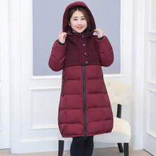 White Women's Duck Down Jackets Red Thick Coat Female Winter Jacket Women Parka Maxi Size 10XL Casaco Feminino WXF513 2024 - buy cheap