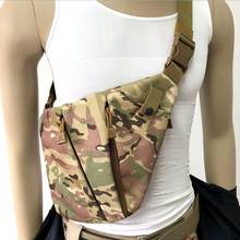 Multifunctional Concealed Tactical Storage Gun Bag Holster Men's Left Right Nylon Shoulder Bag Anti-theft Bag Chest Bag Hunting 2024 - buy cheap