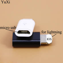 YuXi Micro USB to 8 Pin Adapter Connector for iPhone 5 5S 5C SE 6 6S 7 8 Plus X XS Max XR Data Sync Charging Cable Converter 2024 - buy cheap