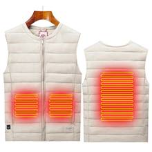 3 Levels Temperature Usb Heater Vest 5V Thin Warm Electric Washable Heated Jacket Thermal Clothing Sleeveless Heated Vest 2024 - buy cheap