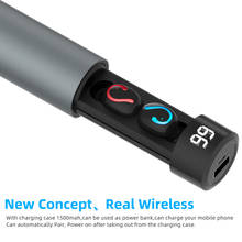 Auriculares TWS inalámbricos con Bluetooth 5,0, dispositivo de audio estéreo, manos libres, a prueba de agua, con batería externa, para HBQ Q67, Q62 2024 - compra barato