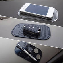 Accesorios interiores de automóviles para teléfono móvil Mp3mp4 Pad GPS antideslizante alfombrilla antideslizante para coche 2024 - compra barato