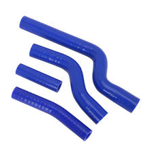 Silenciador de silicona para motocicleta, pieza de radiador para Yamaha YZF250, YZ250F, 2007-2009, 2007, 2008, 2009, MX, Enduro, Dirt Bike 2024 - compra barato