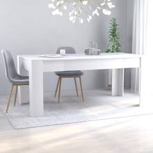 Mesa de comedor blanca, tablero de madera de 70,9 "x 35,4" x 29,9" 2024 - compra barato