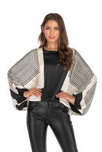COLDKER mujer camisa casual mangas de murciélago un tamaño de tela para mujeres tops primavera otoño ropa streetwear señoras 2024 - compra barato