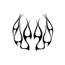 13*12cm Hot Rod Hood Flames Vinyl Decal Graphics auto Truck Sticker Vinyl Decal Jdm Car Stickers car decals car accessories 2024 - buy cheap