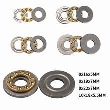 1Pcs 8/10mm High Precision Miniature Thrust Ball Bearings F8/F10 Metal Axial Ball Bearing Set for Hardware Accessories 2024 - buy cheap