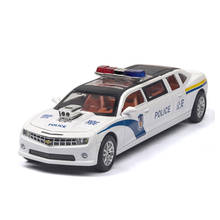 1:32 Simulation Extended Version Chevrolet Car Model Alloy Car Pull Back Diecast Model Car  Sound Light Kid Toy Gift for Teen 2024 - buy cheap