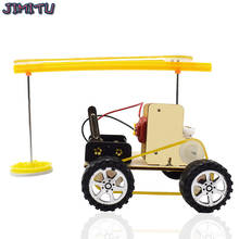 Electric Sweeping Robot Kit Kids Sience Toys DIY Puzzle Experiment Kit Intellectual Development for Children Creative Invention 2024 - buy cheap
