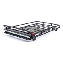 Metal Welding Luggage Rack w/ LED Spotlight For 1/10 RC Crawler Traxxas Trx4 Bronco Cherokee Wrangler Axial Scx10 CC01 RC4WD TF2 2024 - buy cheap