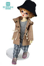 BJD clothes 28cm-30cm 1/6 MYOU YOSD Spherical joint doll Fashion jacket, plaid pants 2024 - buy cheap