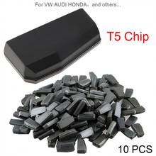 10pcs / set Blank T5 ID20 Carbon Chip Car Key Transponder Chip Fit for VW AUDI HONDA 2024 - buy cheap