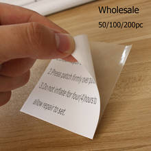 TPU/Vinyl Waterproof Transparent Self Adhesive Sticker Cloth Patches Outdoor Tent Raincoat Jacket Inflatable Toy Repair Tape 2024 - buy cheap