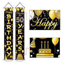 Decoración de fiesta de cumpleaños para adultos, Fondo de fiesta de cumpleaños para adultos, Couplet 18th 30th 40th 50th 60th 2024 - compra barato